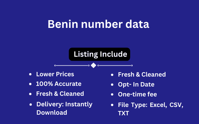 Benin number data