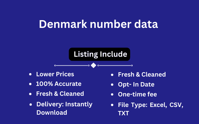 Denmark number data