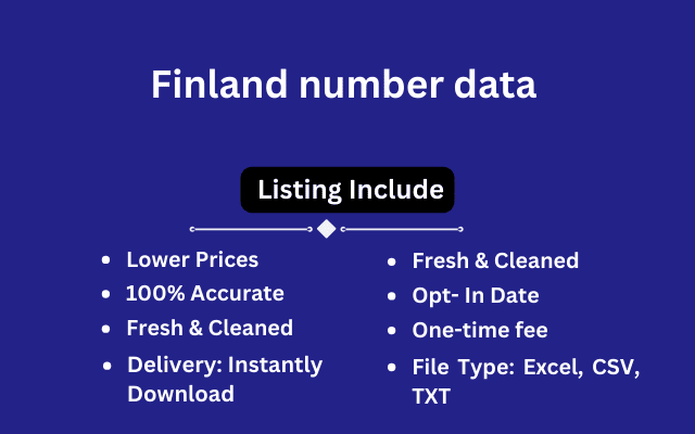 Finland number data