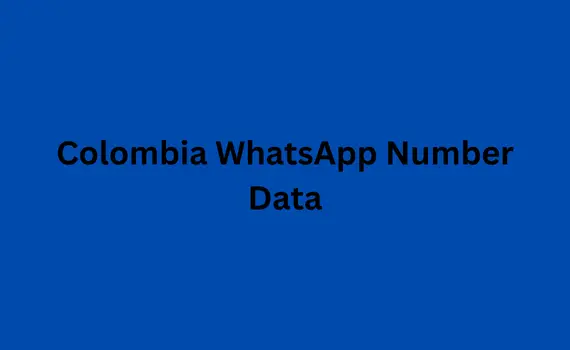 Colombia WhatsApp number data