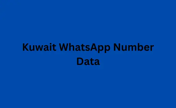 Kuwait WhatsApp number data