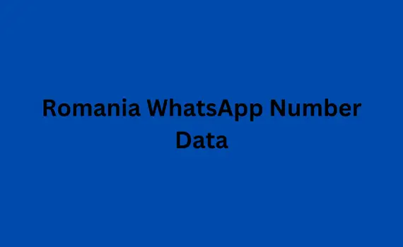 Romania WhatsApp number data